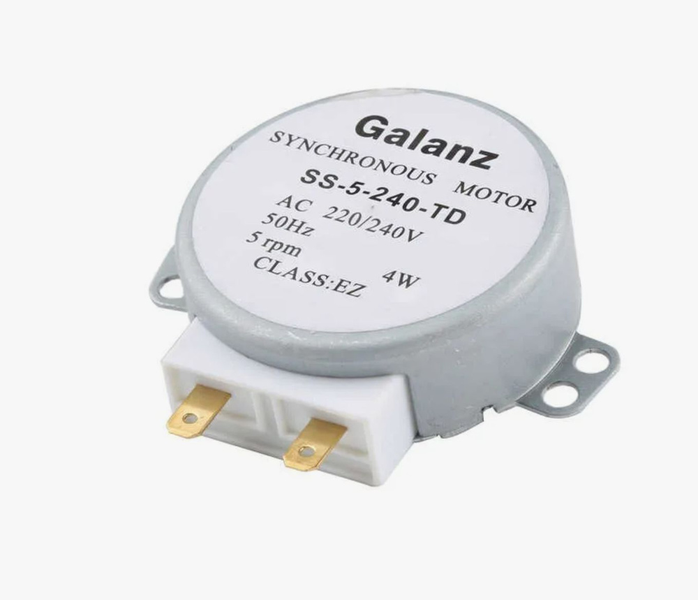 Двигатель 220V, 4W, 5r/min вращения микроволновой, СВЧ печи Galanz SS-5-240-TD  #1