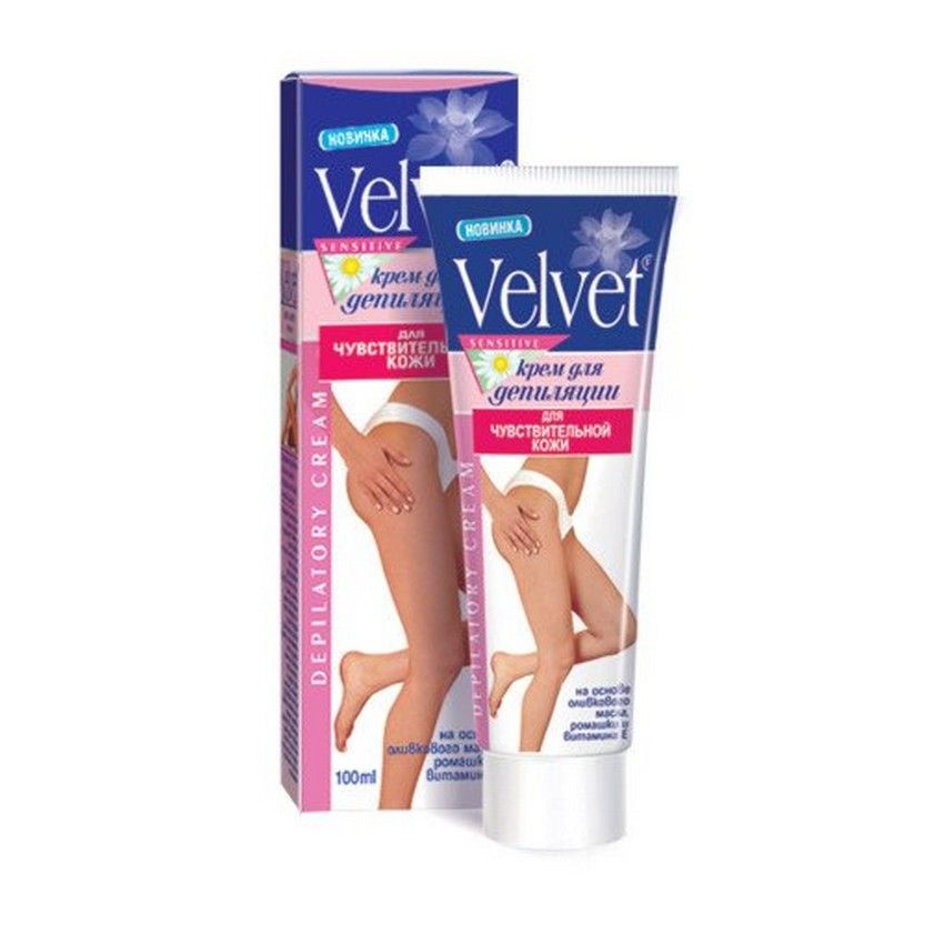 Velvet Крем для депиляции для Чувствительной кожи 100мл #1