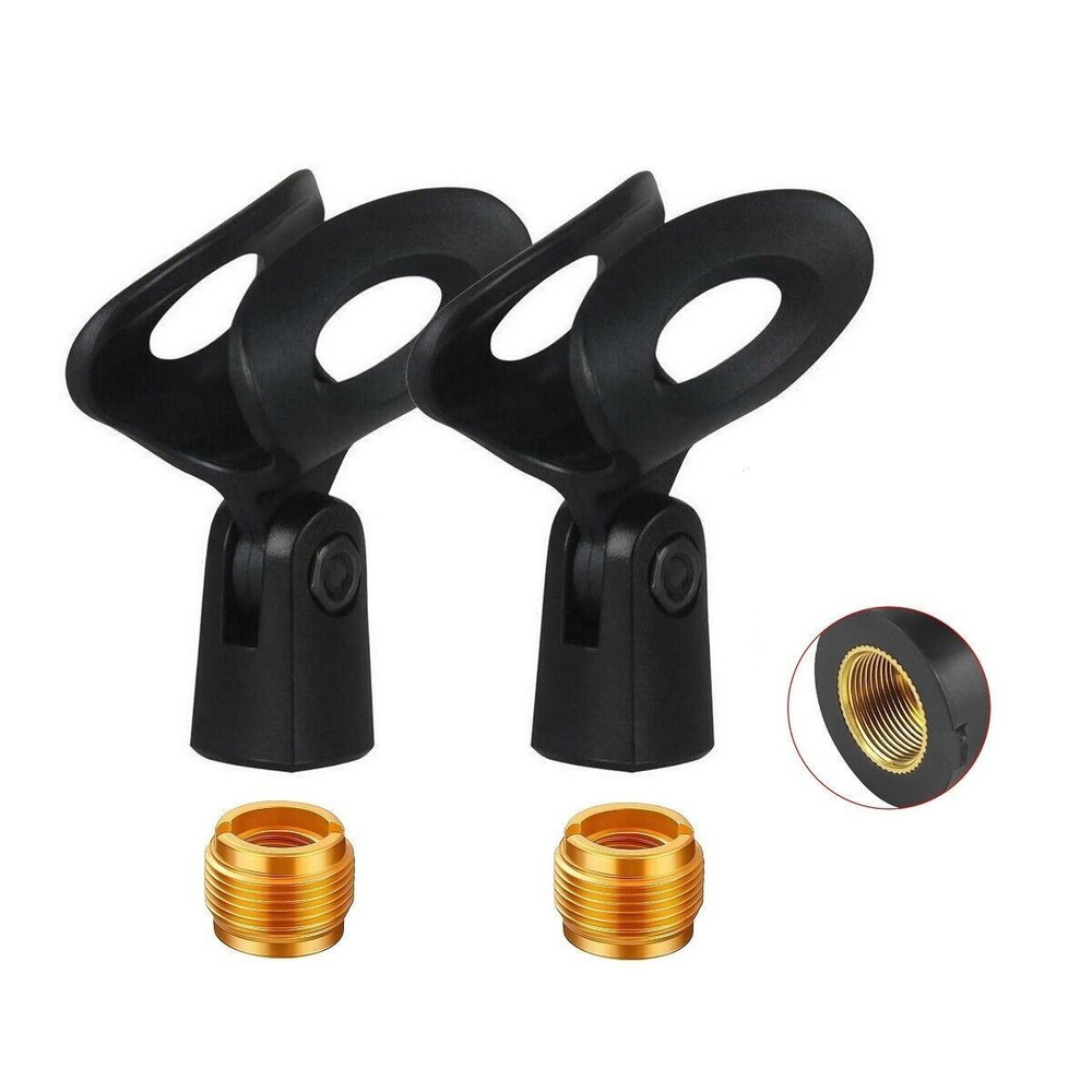 Аксессуар для микрофона для гарнитур Комплект из 2 микрофонных зажимов ...