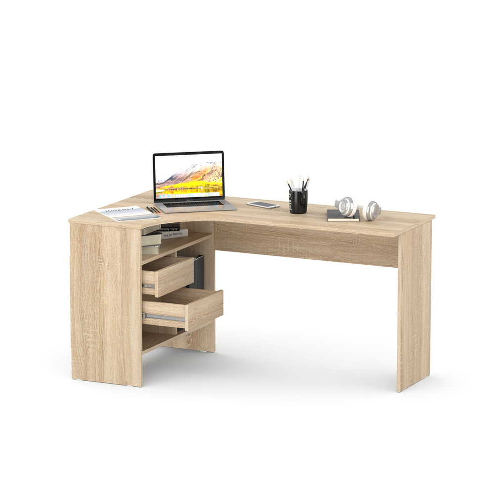 Письменный стол Мебельная Фабрика  СПм-25, 145х81х74 см -  .
