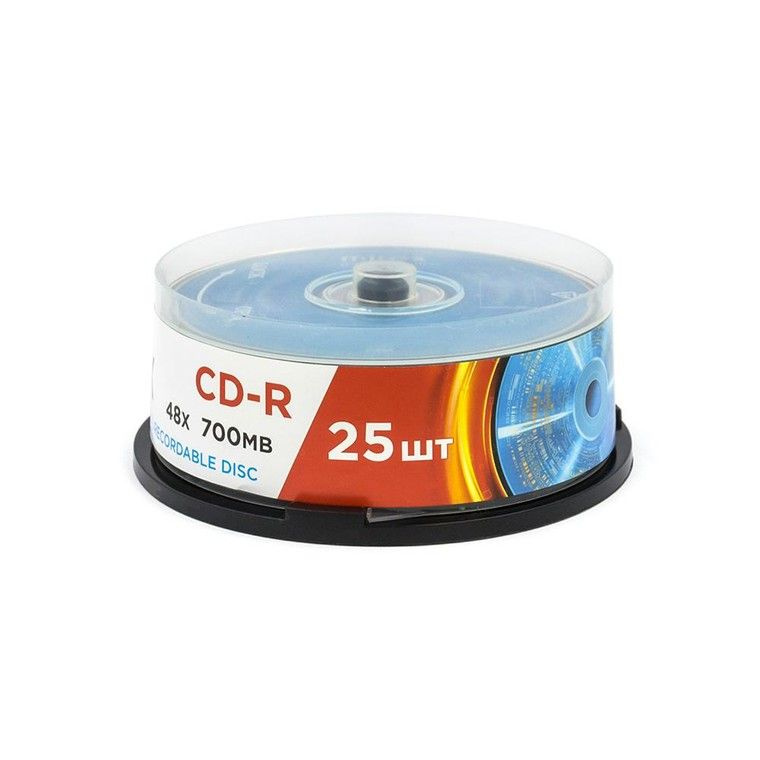 Mirex Диск для записи CD-R, 700 МБ, 25 шт #1