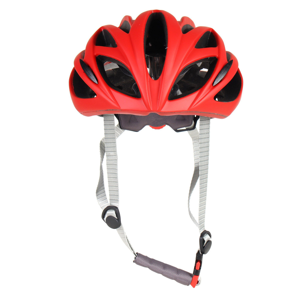 Шлем велосипедный, Цвет Красный матовый. Размер: L. #1