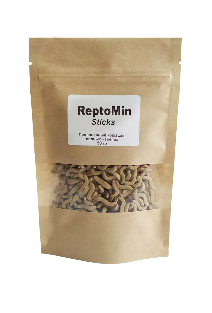 ReptoMin Sticks 50 гр. / 125 мл (палочки) корм для водных черепах #1