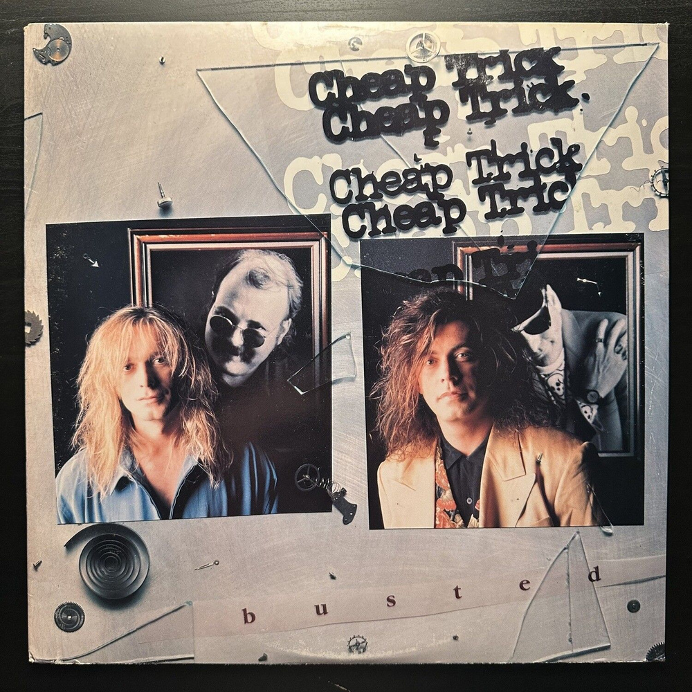 Виниловая пластинка Cheap Trick Busted (США 1990г.) #1