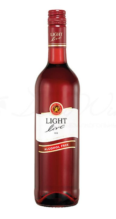 Вино безалкогольное LIGHT LIVE (Лайт Лив) Cabernet Sauvignon (Каберне Совиньон), красное полусладкое #1