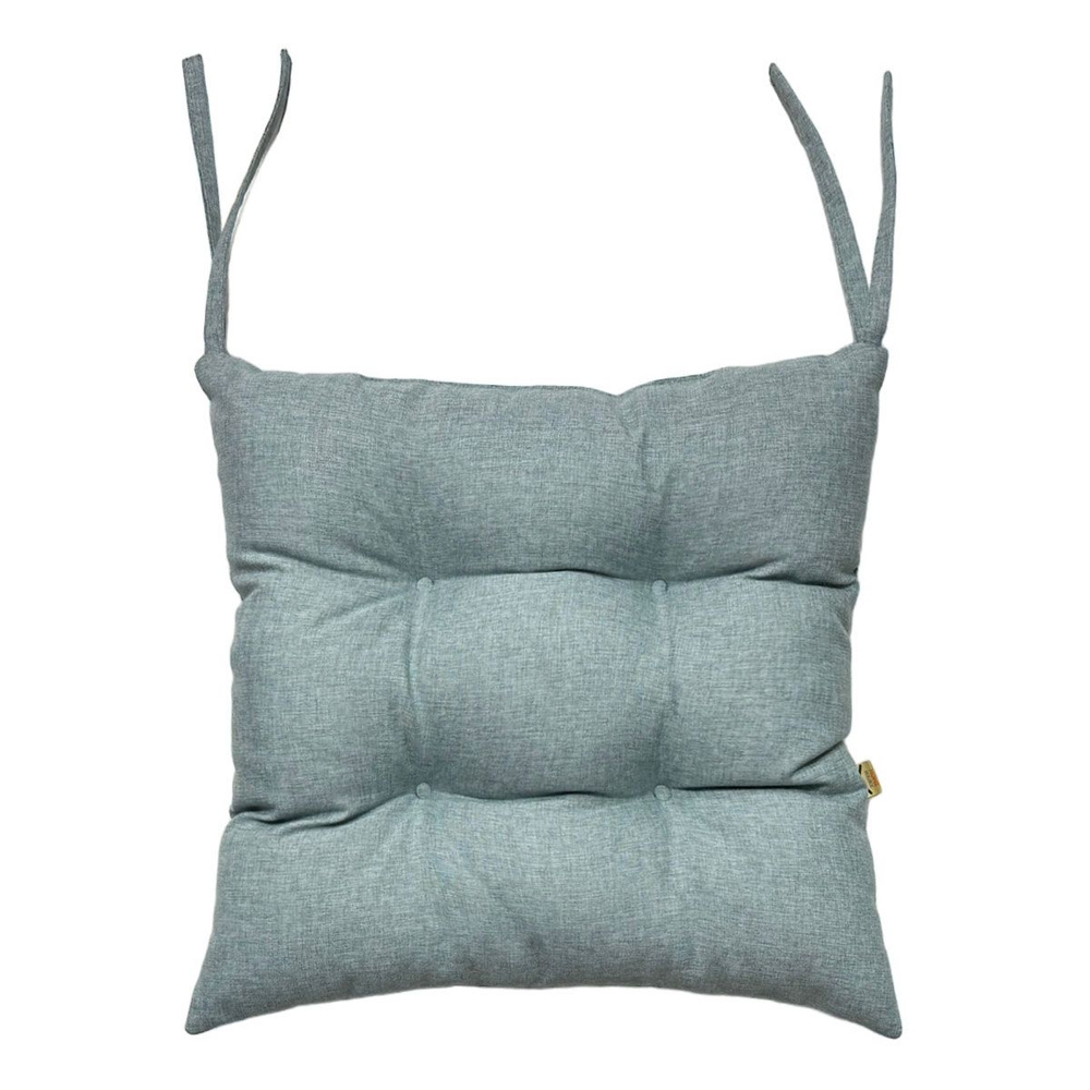 Подушка для сиденья МАТЕХ MELANGE LINE 42х42 см. Цвет серо-зеленый, арт. 64-268  #1