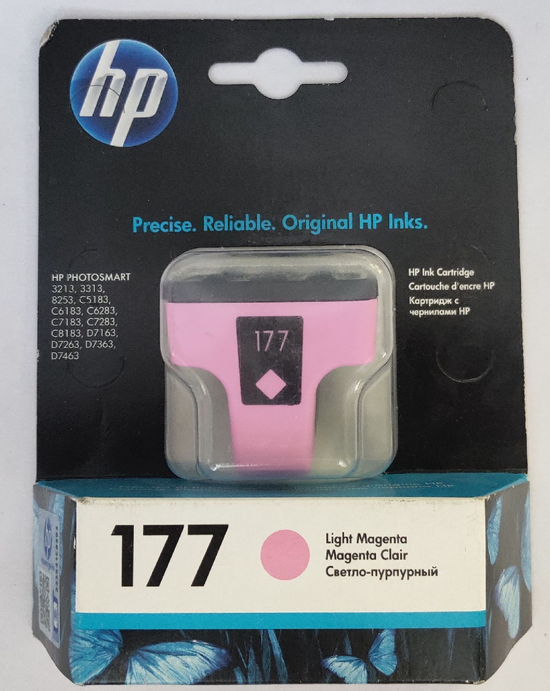 Картридж HP 177 C8775HE Lighte Magenta ПРОСРОЧЕННЫЙ! 230 стр, для струйной печати  #1