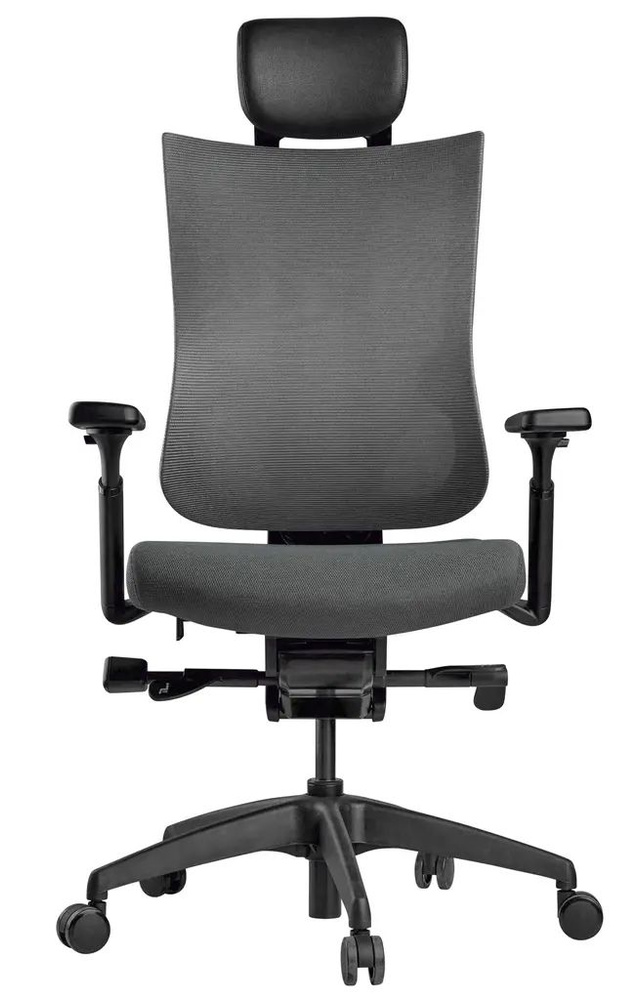 Кресло компьютерное SCHAIRS TONE-M01B, Цвет: серый #1