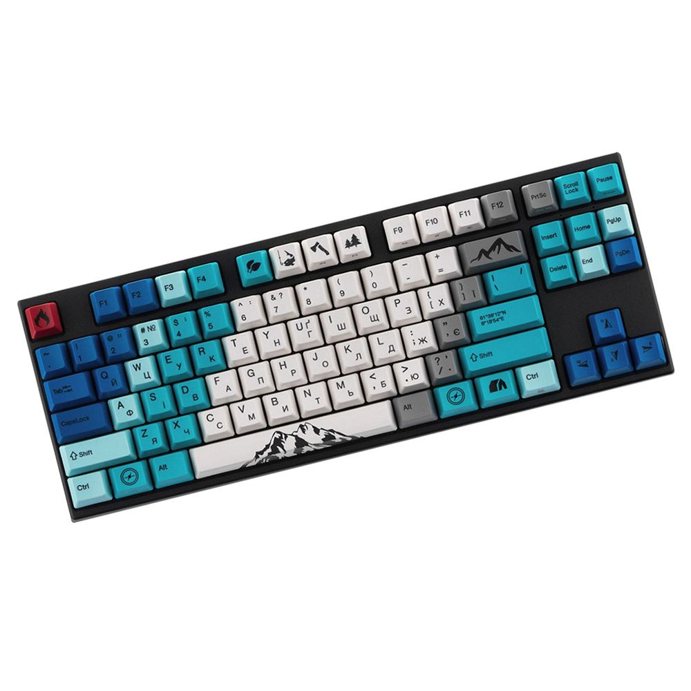 Varmilo Клавиатура проводная Клавиатура Varmilo Summit R1, VEM87, EC Sakura V2 Switch, Black, USB  #1