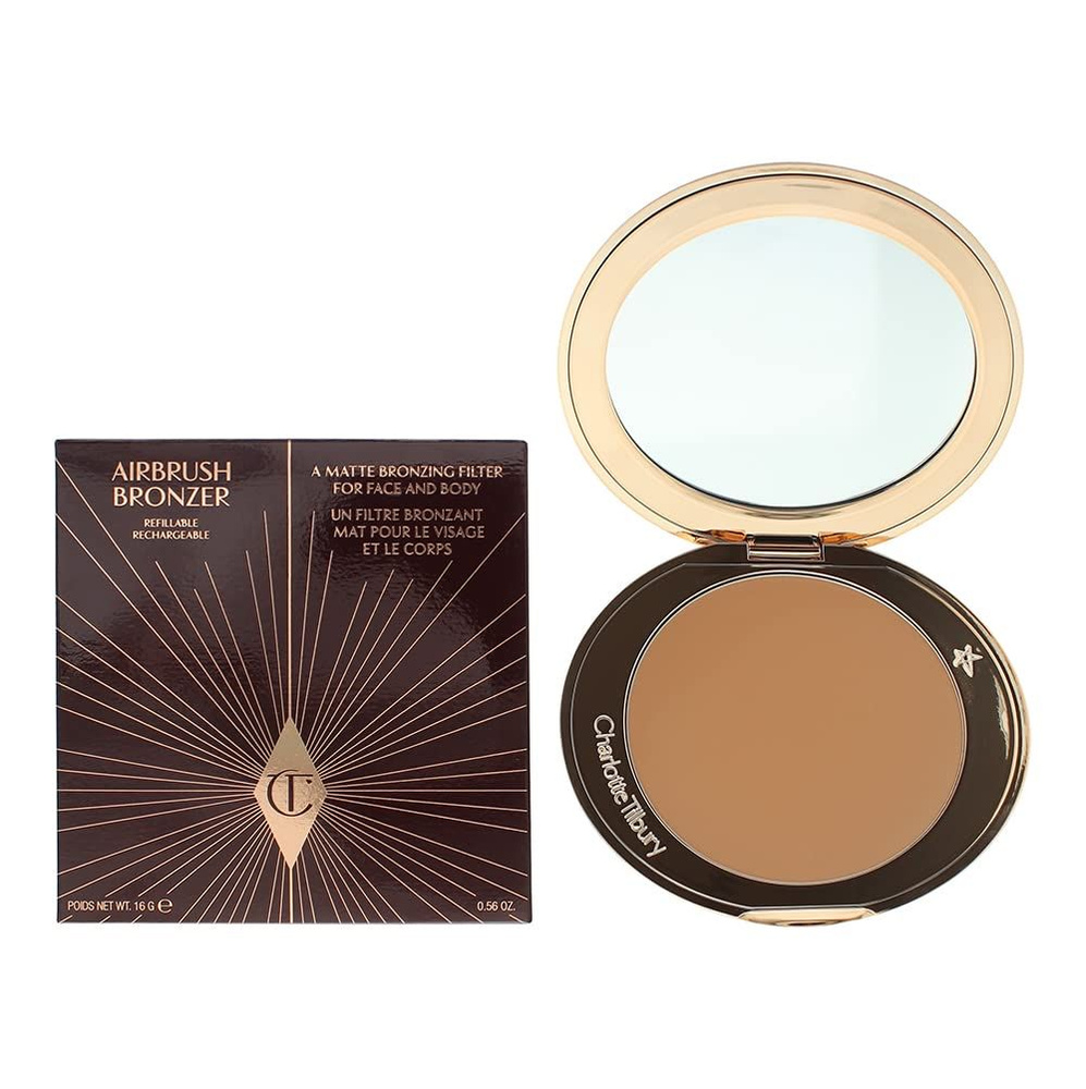 Charlotte Tilbury Матовый бронзер Airbrush Bronzer (2 MEDIUM/MOYEN) #1