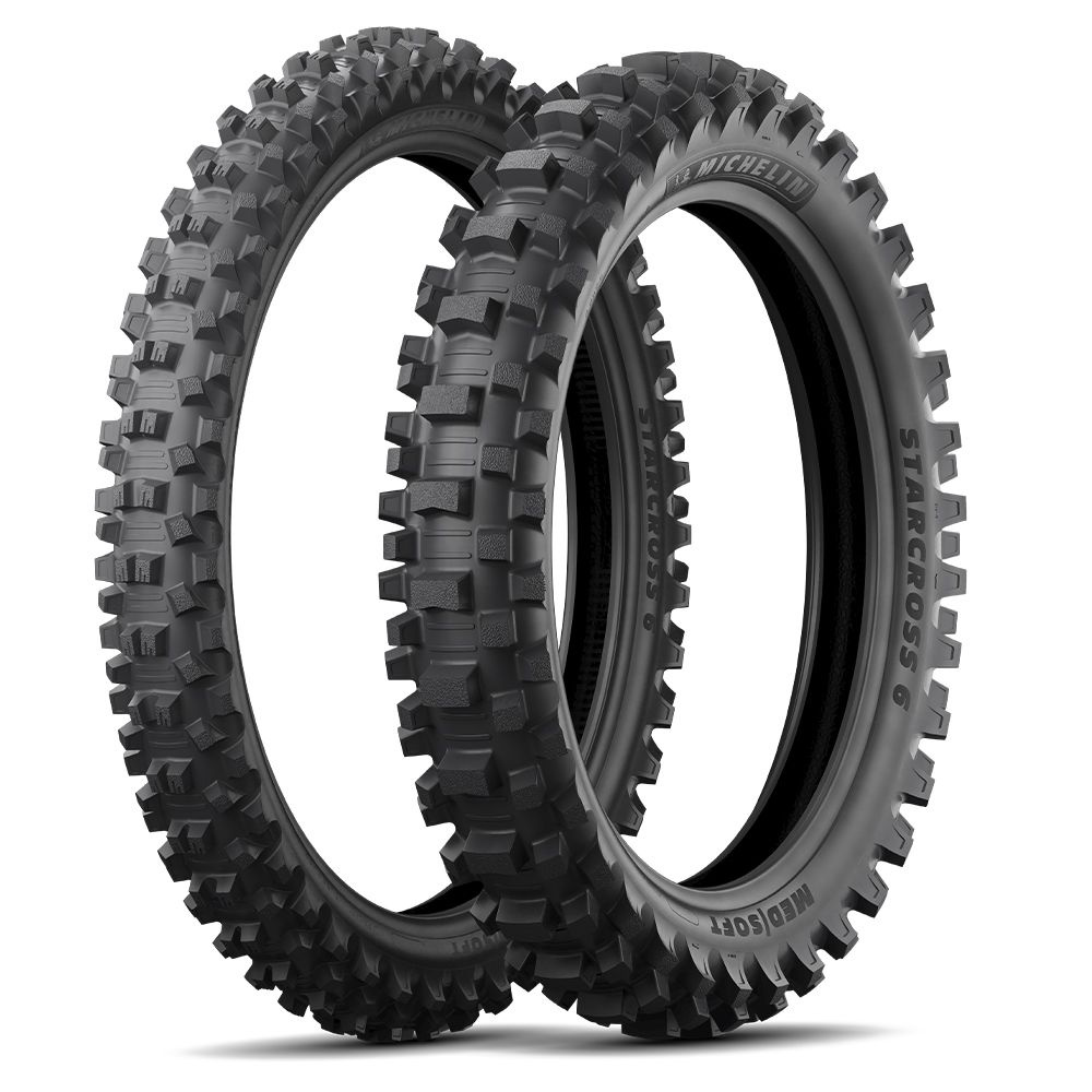 MICHELIN STARCROSS 6 MEDIUM SOFT Мотошины 110/100 R18 64 M #1