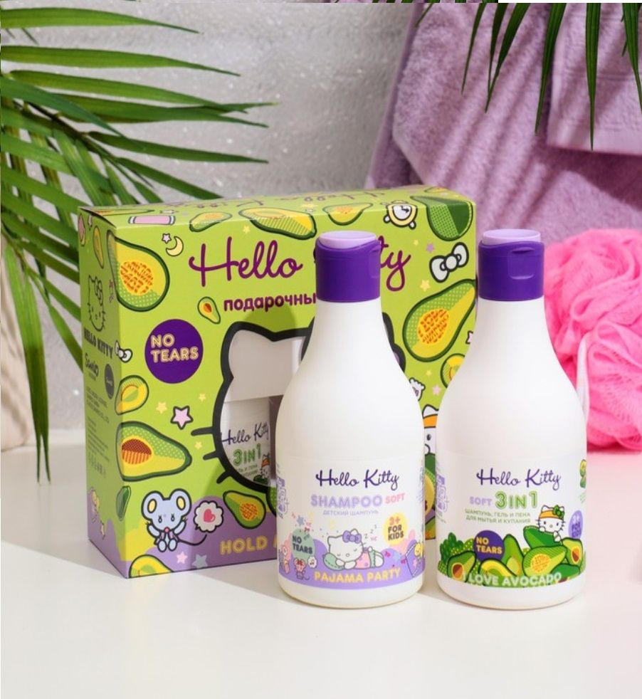 Набор подарочный Hello Kitty Hold my avocado 2х250 мл #1