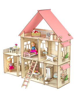 Кукольные домики и мебель для кукольных домиков в интернет-магазине