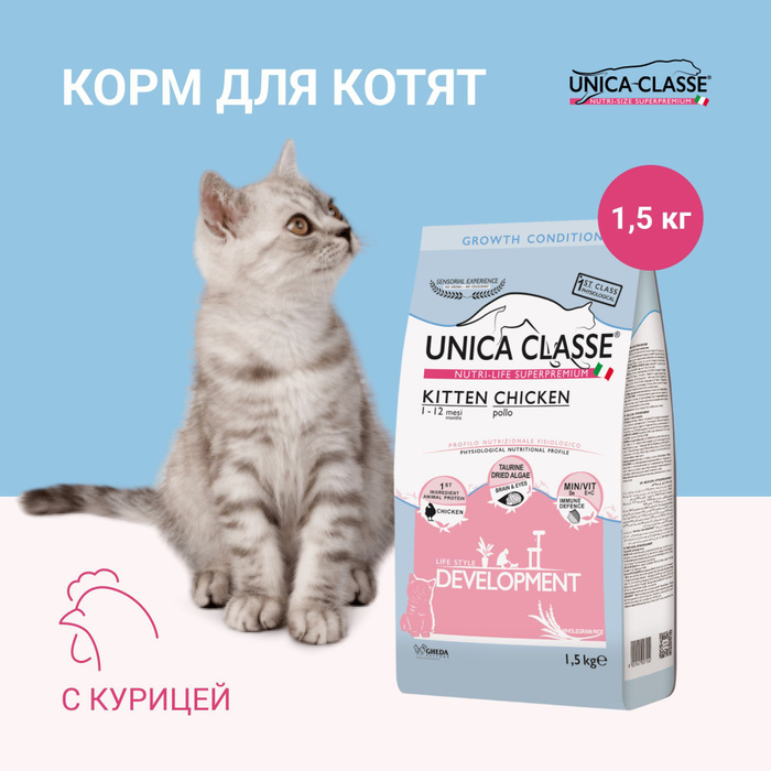 Unica classe корм для кошек стерилизованных. Unica natura корм для кошек
