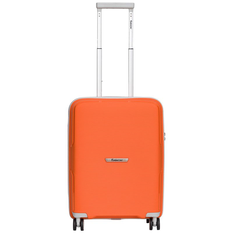 Небольшой размер чемодана S(до 55 см) идеально подходит для командировок и коротких поездок, а также позволяет взять чемодан в салон самолёта в качестве ручной клади.