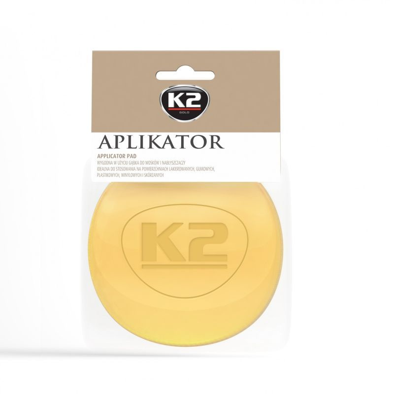 Губка для автомобиля универсальная для нанесения Applicator Gold K2