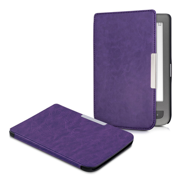 Чехол-обложка футляр MyPads для PocketBook 626 Plus Touch Lux 3 из качественной эко кожи тонкий с магнитной #1