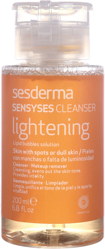 Sesderma Липосомальный лосьон для снятия макияжа Sensyses Cleanser Lightening, для пигментированной и #1