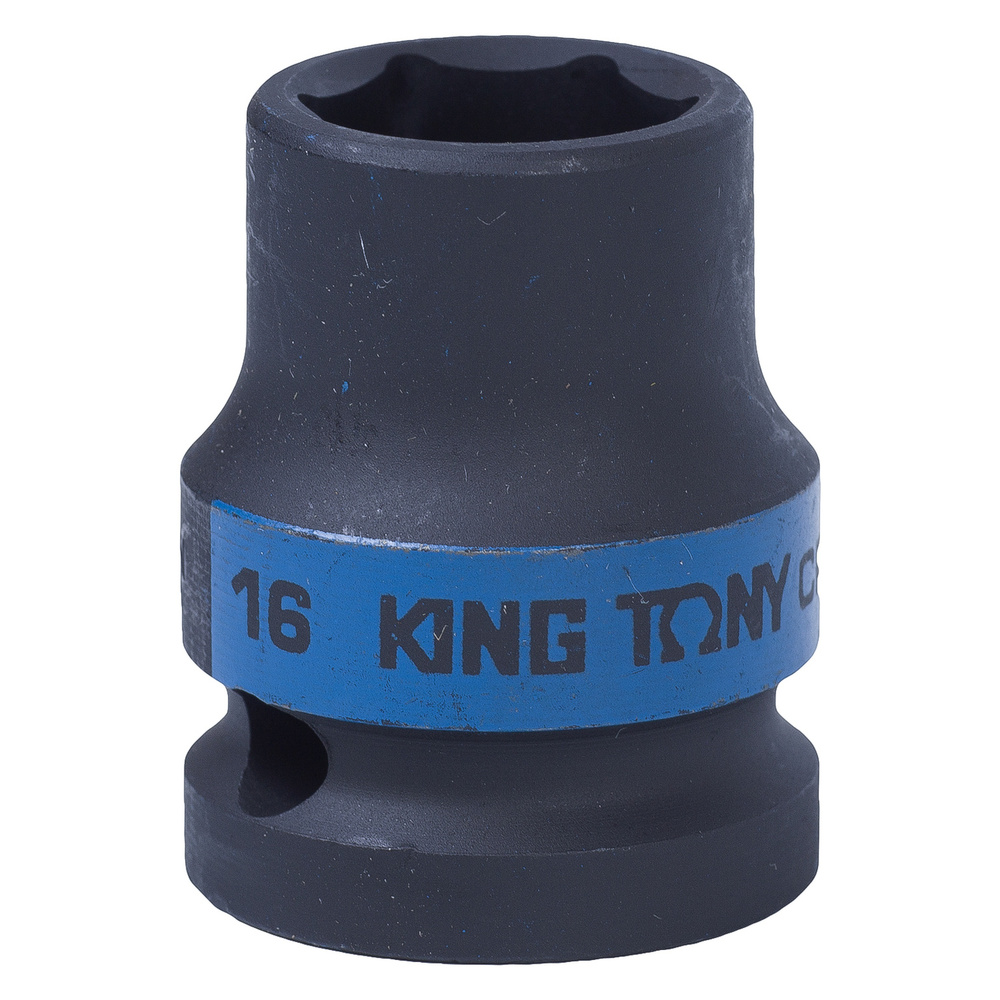 Головка торцевая ударная шестигранная 1/2", 16 мм KING TONY 453516M  #1