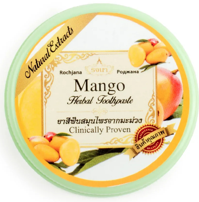 Rochjana органическая зубная паста со вкусом Манго Mango Herbal Toothpaste 30 г  #1