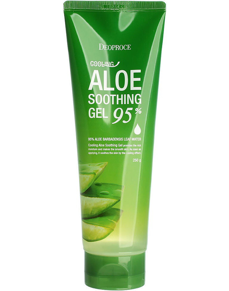 Deoproce Cooling Aloe Soothing Gel гель для тела алоэ 95% (250мл.) #1
