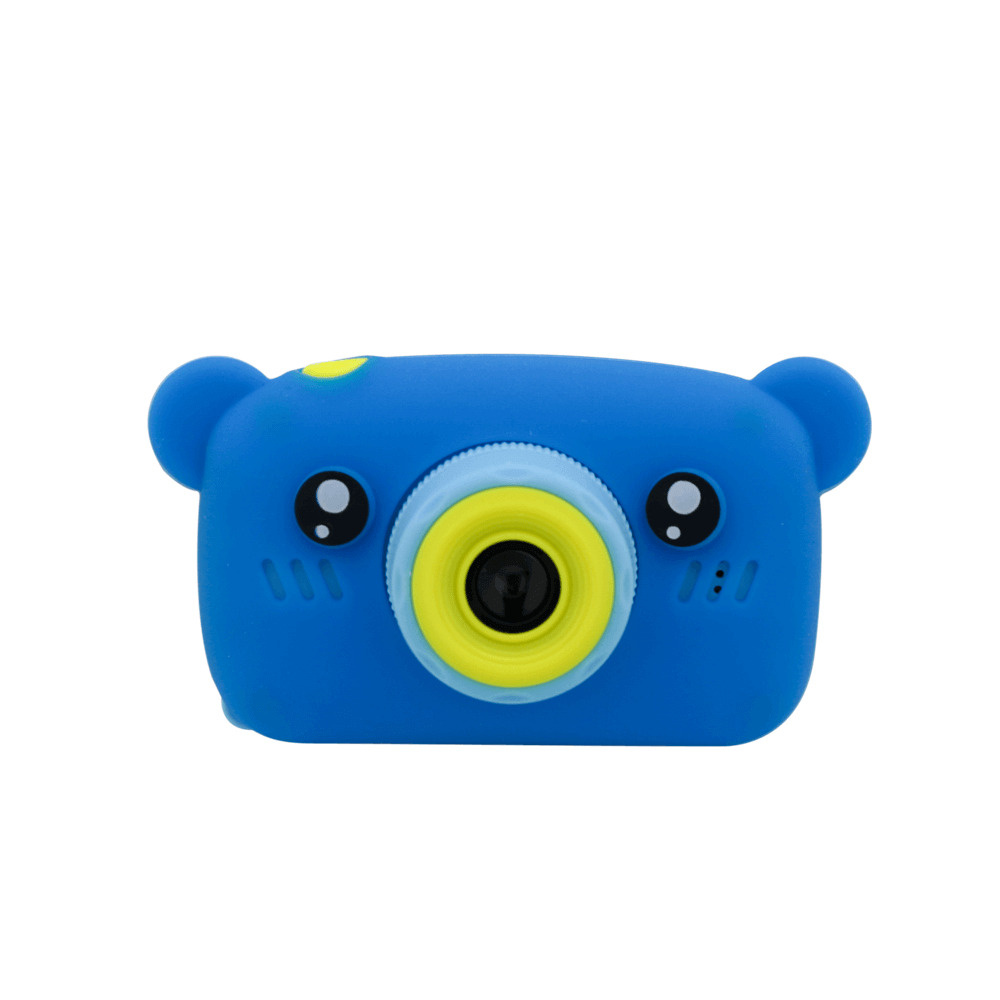 Детский фотоаппарат Kids Camera Синий Мишка #1