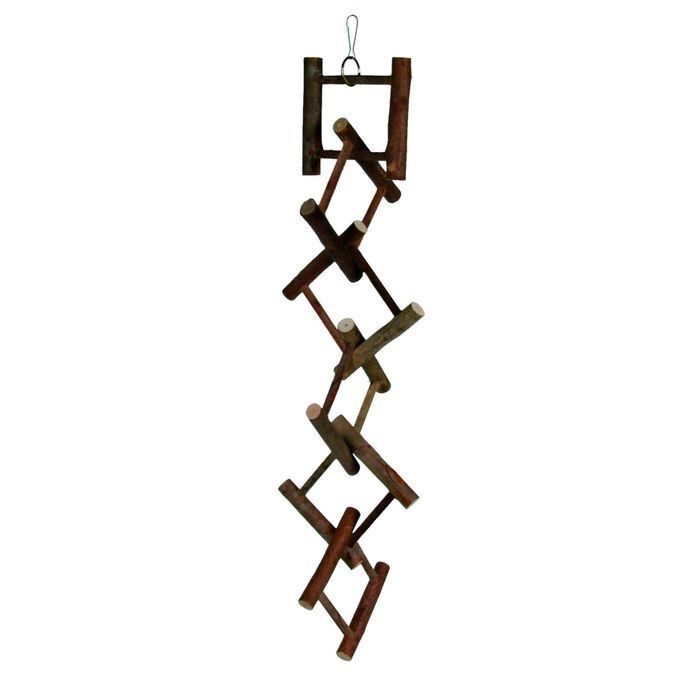 Лестница для попугая деревянная TRIXIE 12 ступенек, 50 см #1