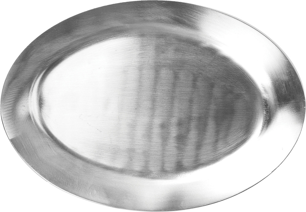 Prohotel Блюдо, 1 шт, Нержавеющая сталь Серебристый, диаметр 30 см  #1