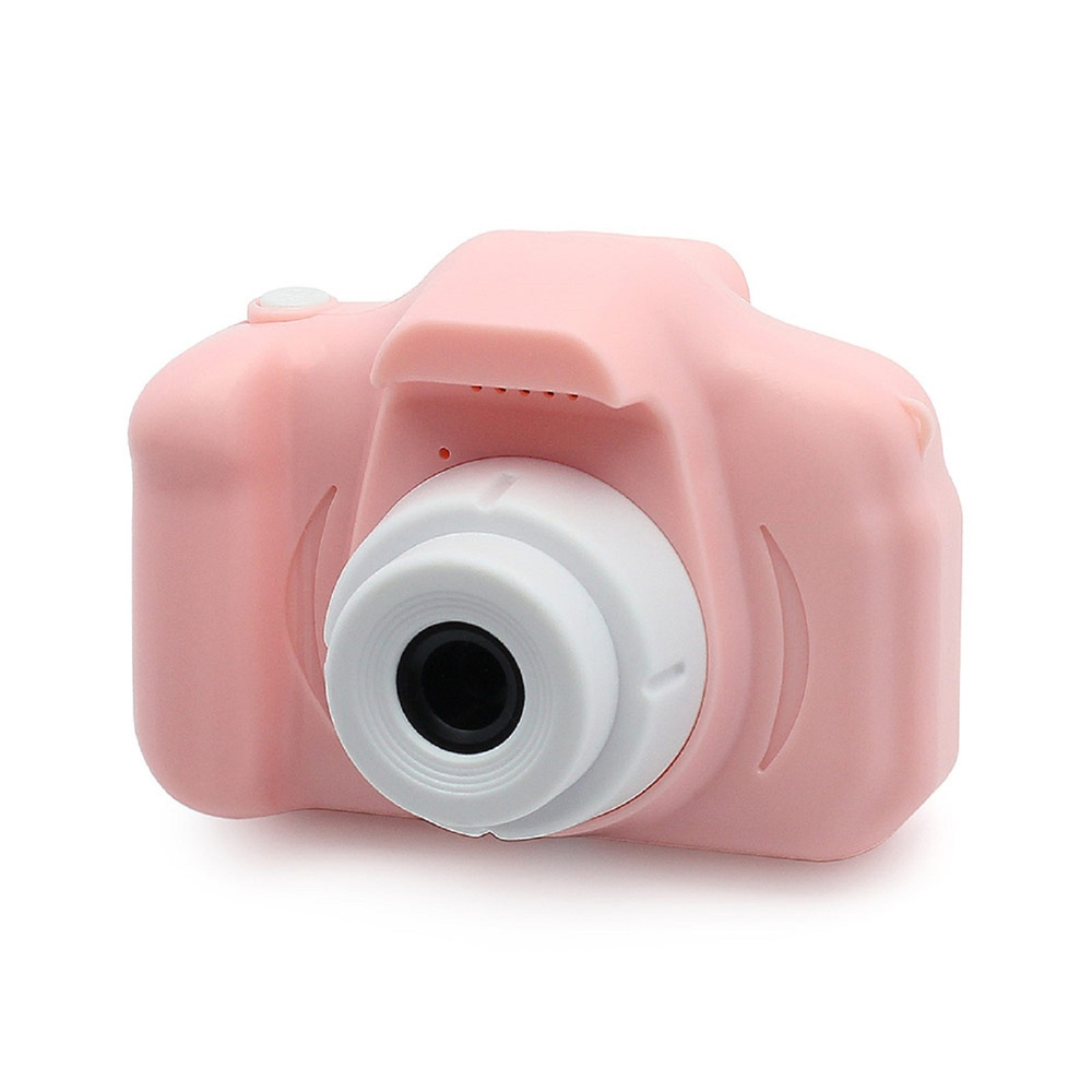 Фотоаппарат Children's fun camera C3 (microSD/USB/85х43х55mm) розовый #1