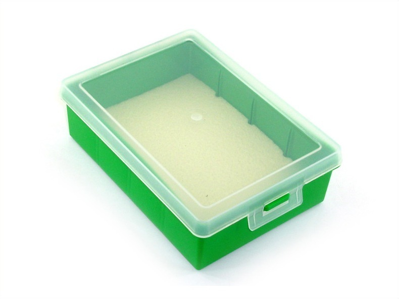 Коробка для приманок PlBOX 1801 (без ячеек, БЕЗ изолона) 125 х 175 х 50 мм, цв. Салатовый  #1