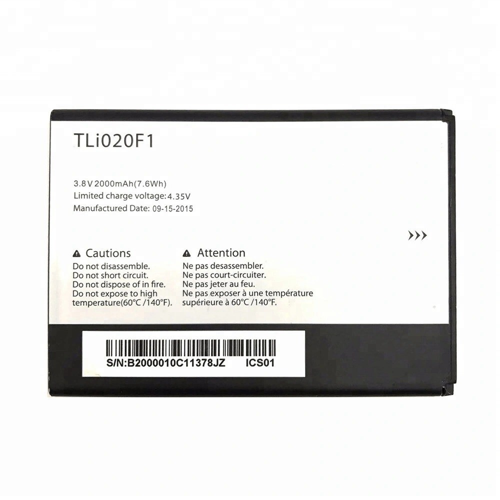 Аккумулятор для телефона Alcatel TLi020F1/TLi020F ( OT-5045D/OT-4045D/OT-5010D/OT-5042X/OT-6036Y/OT-7041D/OT-5044D #1