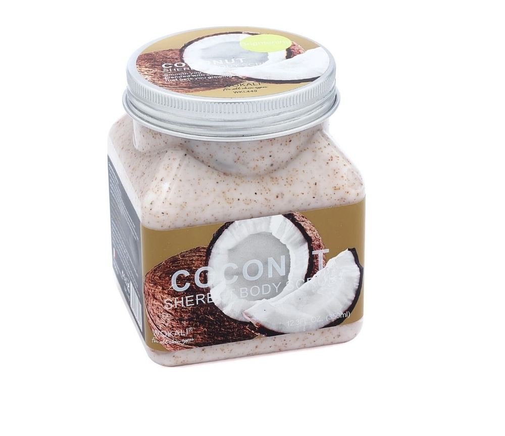 Wokali Скраб для тела с кокосом Coconut Sherbet Body Scrub #1