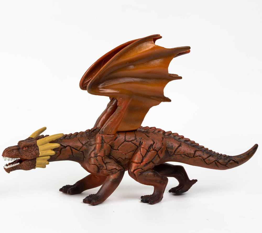 Фигурка животного Derri Animals Дракон Каменный, для детей, игрушка коллекционная декоративная, 84104, #1