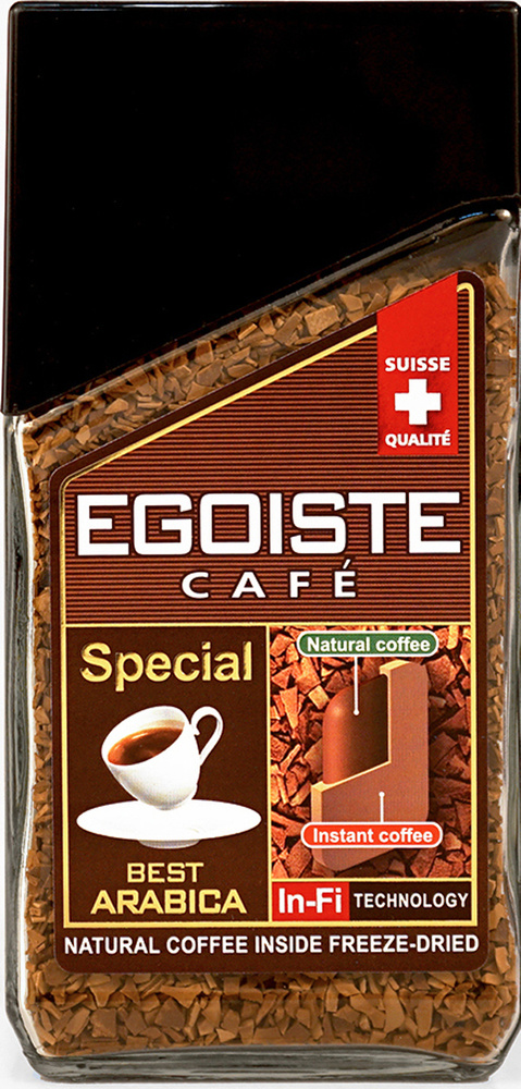 Кофе молотый в растворимом Egoiste Special, 100 г #1