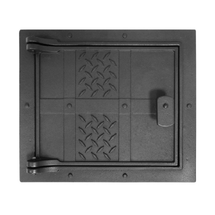 Дверца топочная уплотненная ДТУ-3Д RLK 4019 "Лофт" (310*270 мм) #1