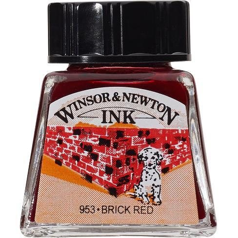 Тушь Winsor&Newton, кирпично-красный, 14мл #1