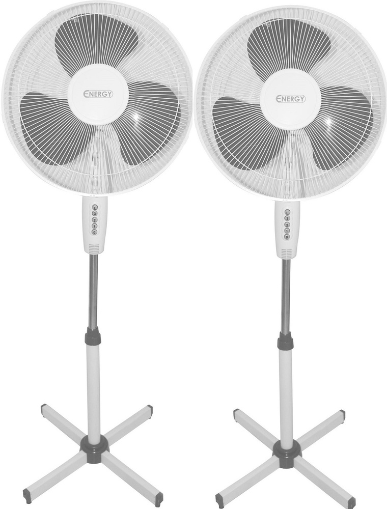 Energy Напольный вентилятор EN-1659, белый, серый #1