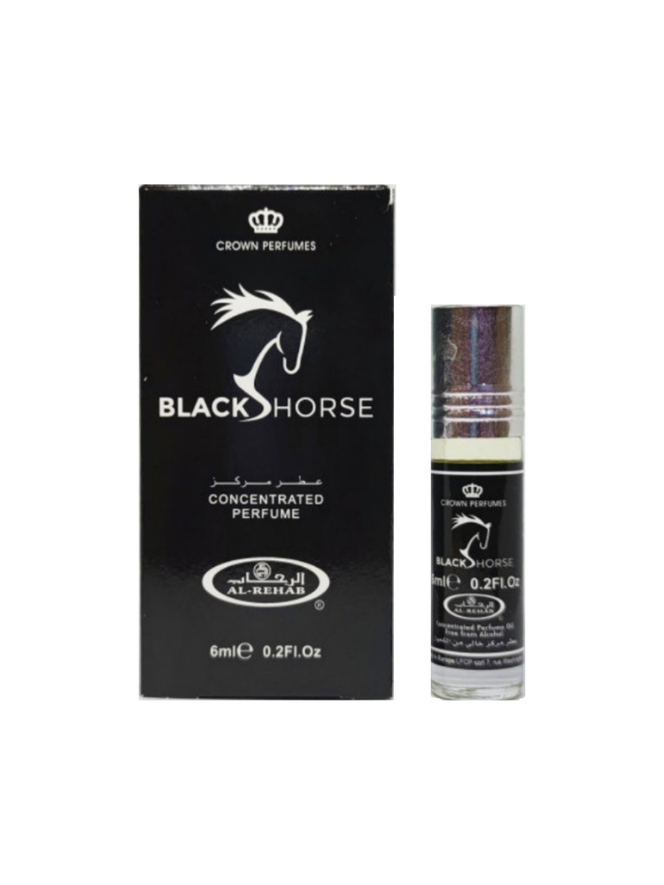 Al Rehab Духи Black Horse 6,0 мл #1