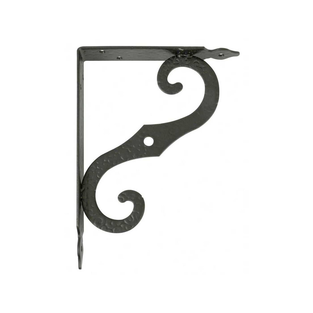 Кронштейн настенный для полок Amig, декоративный, черный, 2-150х115 NEG  #1