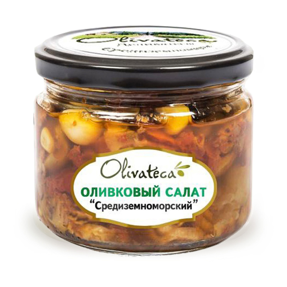 OLIVATECA Оливатека Оливковый салат "Средиземноморский", 290 г  #1