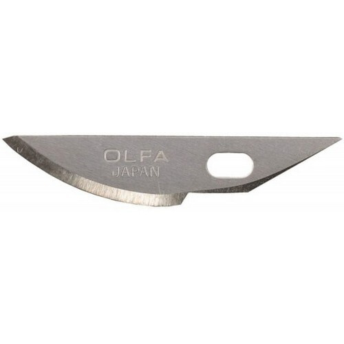 Лезвия OLFA OL-KB4-R/5 закругленные, для ножа OL-AK-4, 5шт #1