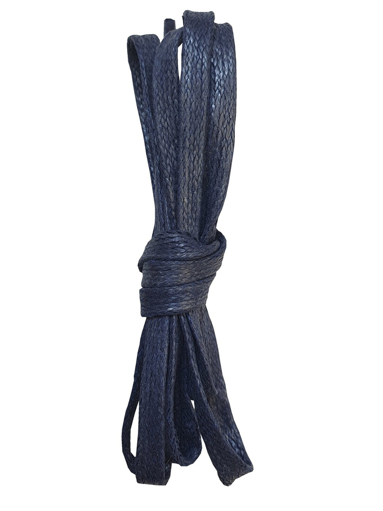 Шнурки ОРИОН 120см плоские с пропиткой синие #1