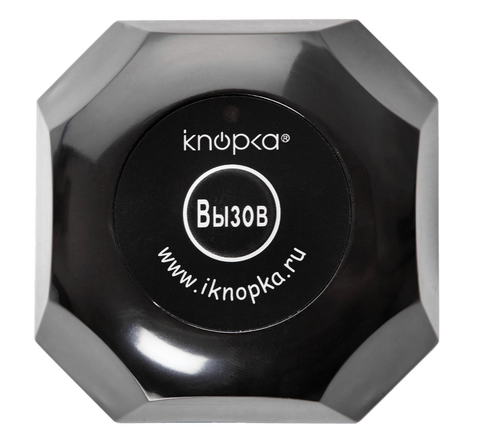 Кнопка вызова iKnopka APE560 чёрная #1