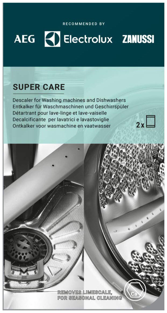 Средство для удаления накипи Electrolux SuperCare, WM_DW M3GCP300, для стиральных и посудомоечных машин, #1