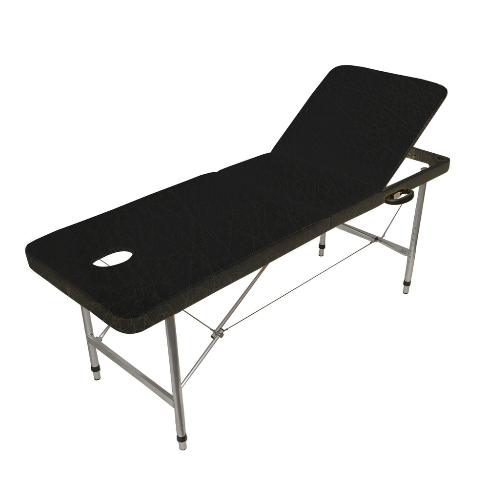 Массажный стол Your Stol трехзонный регулировка, 180х60, черный  #1