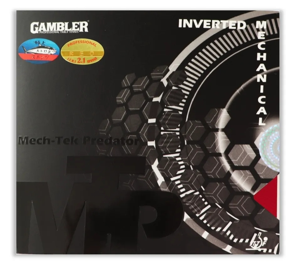 Накладка для теннисной ракетки GAMBLER MECH-TEK 2.1MM RED #1