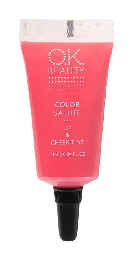 OK BEAUTY Пигмент для губ и щек Color Salute Lip & Cheek стойкий, 7 мл, Flamingo  #1