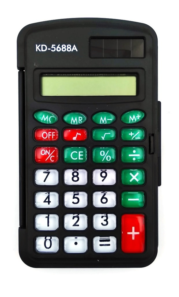 Калькулятор 8 разрядов малый 5688А для вычислений, калькулятор для ЕГЭ для школы для работы  #1