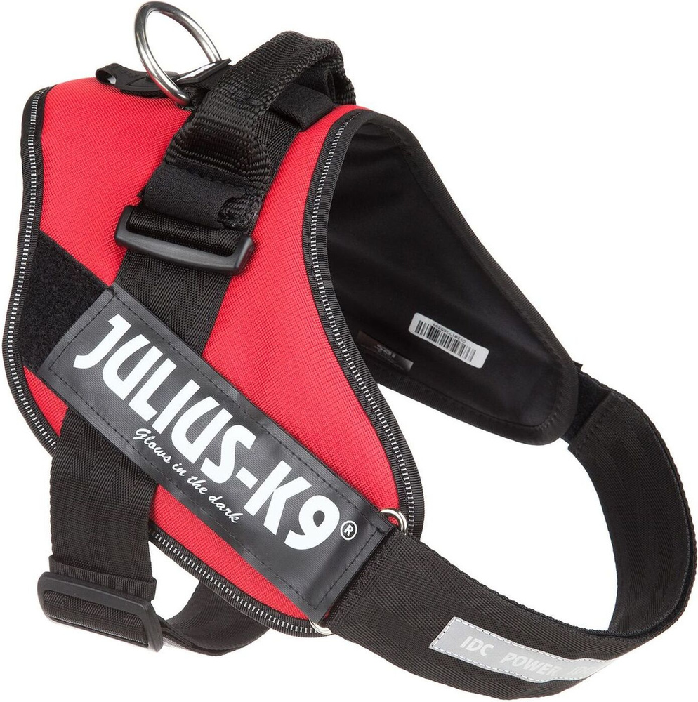 JULIUS-K9 IDC-Powerharness / Шлейка Джулиус К9 для собак Красный 3 (82-115см/ 40-70кг)  #1