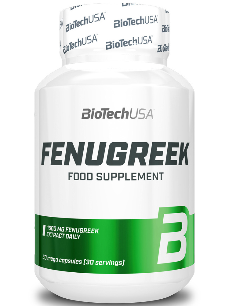 Экстракт пажитника BiotechUSA Fenugreek 60 капс (капсулы массой 1260 мг).  #1